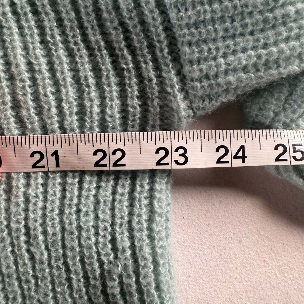 Maurices Large Mint Ribbed Knit Turtleneck Sweater - Picture 6 of 7